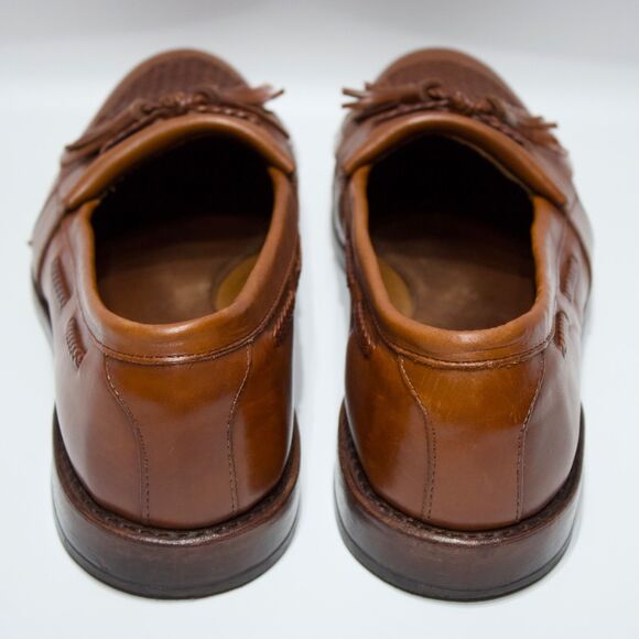 Allen Edmonds Cody Brown Leather Tassel Loafer Made in USA Men Size 11.5A Narrow main image 12
